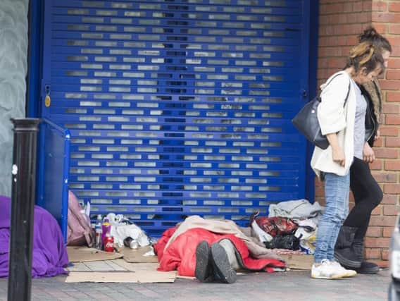 Rough sleepers now won't face a potential fine for sleeping in Hemel Hempstead town centre