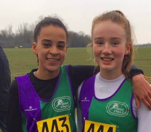 Stella Whitlum (443) and Olivia Edwards (444).