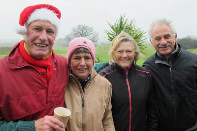 Members of Batchworth Park Golf Club Seniors at the Turkey Trot