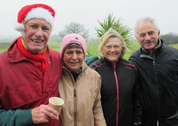 Members of Batchworth Park Golf Club Seniors at the Turkey Trot