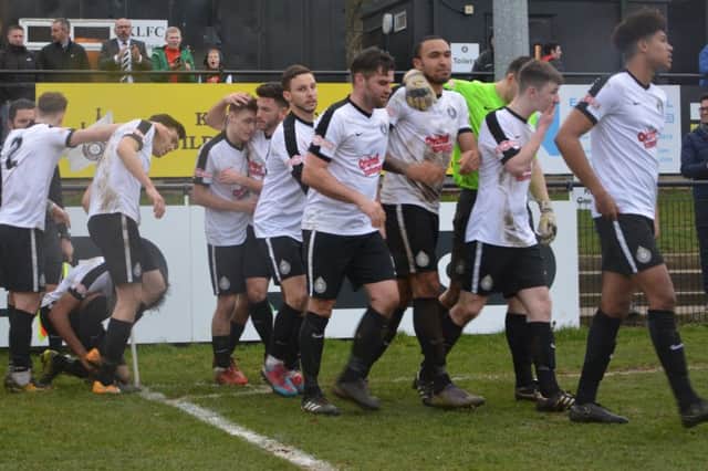 Kings put four goals past Farnborough on Saturday. (Pic: Chriss Riddell)