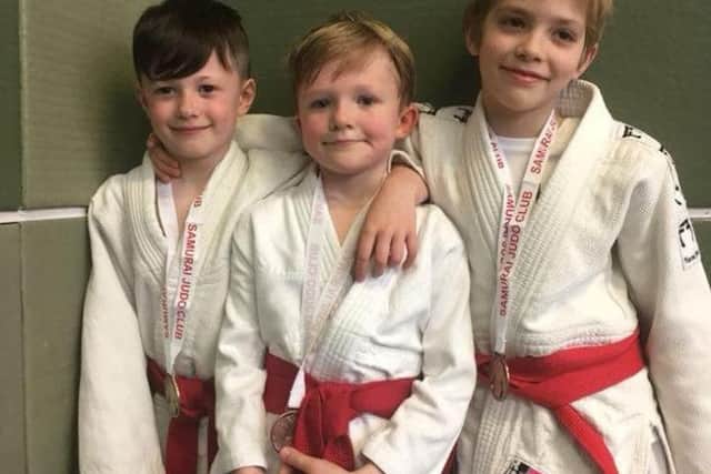 Rush Judos Harrison Rayner OConnell (gold), Noah Tegg (bronze) and Jordan Hayes (bronze) were all medal winners at the Samurai Red Belt and Yellow/Orange competition in Kidderminster at the weekend.