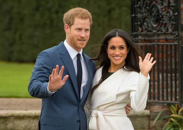 Prince Harry and Meghan Markle are set to wed. Picture by Dominic Lipinski/PA Wire
