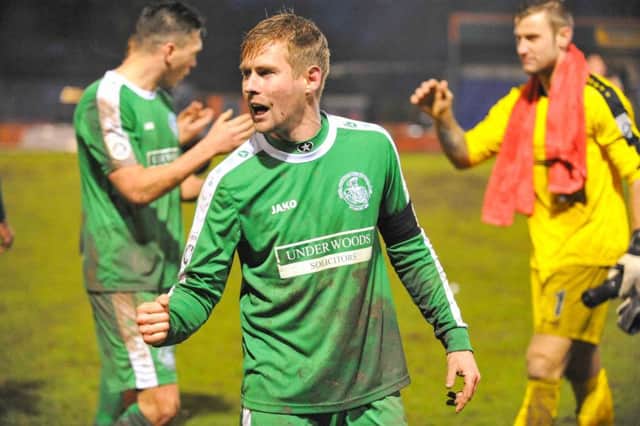 Hemel Town's talisman, skipper Jordan Parkes, netted 18 times last season in all competitions. He has committed to another year at Vauxhall Road.