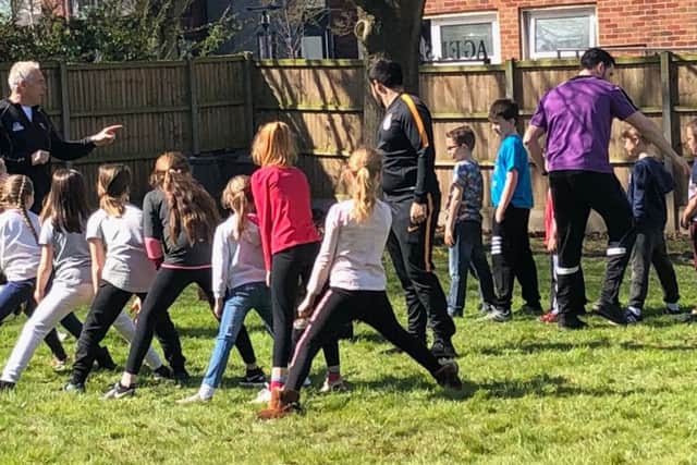 Children taking part in the Fit, Fed and Read pilot scheme