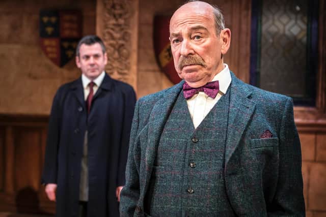 Gray O'Brien and Dennis Lill in The Case of the Frightened Lady