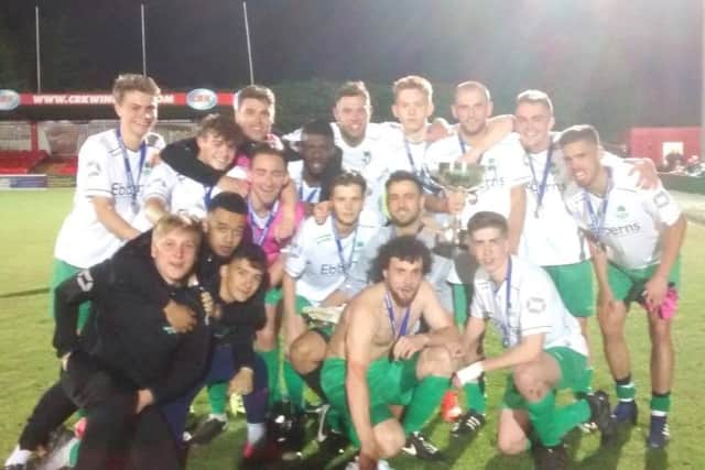 Leverstock Green with the 2018 St Marys Cup.