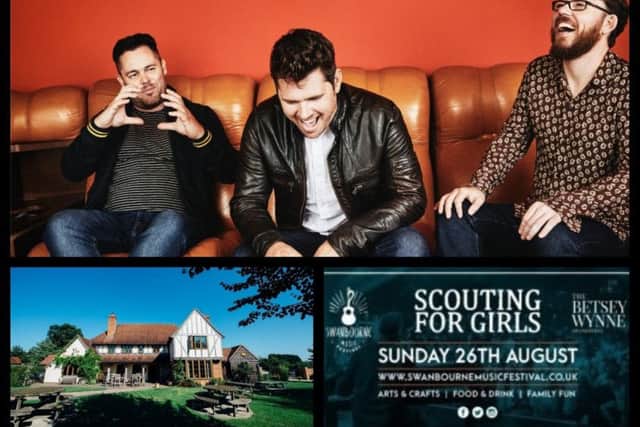 Scouting For Girls will headline BetseyFest
