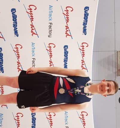 John Kerr, who earned a silver medal in the male 19+ League Three section.