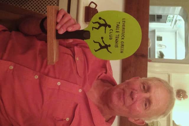 The club's player of the season, Dave Walker, who finished highest in the official league rankings for the club.