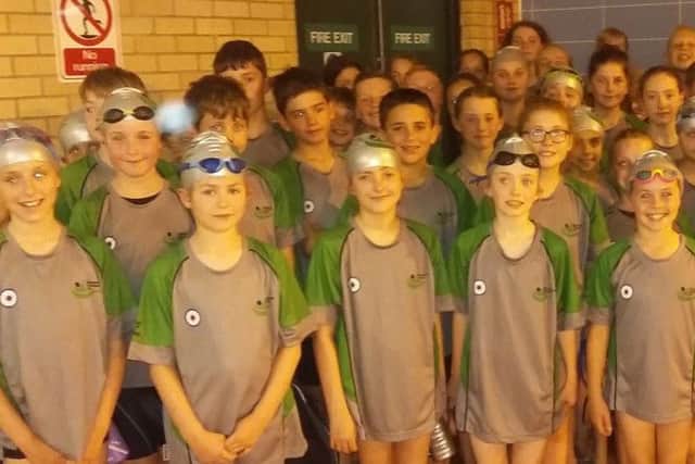 Berkhamsted SCs Peanuts team at the recent round two league meeting at Hitchin.
