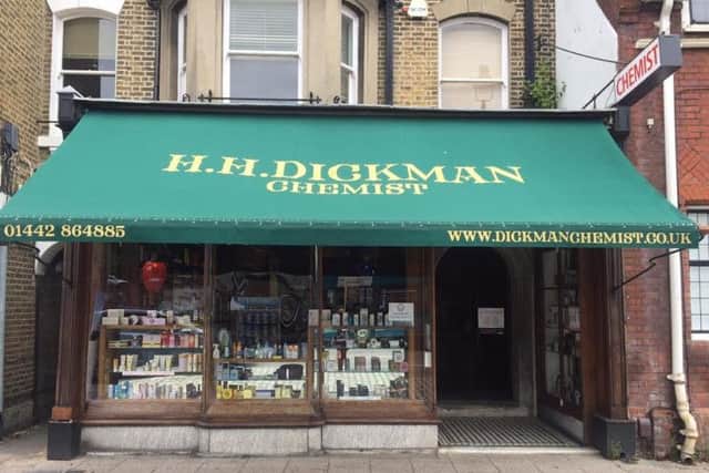 HH Dickman and Son Pharmacy in Berkhamsted
