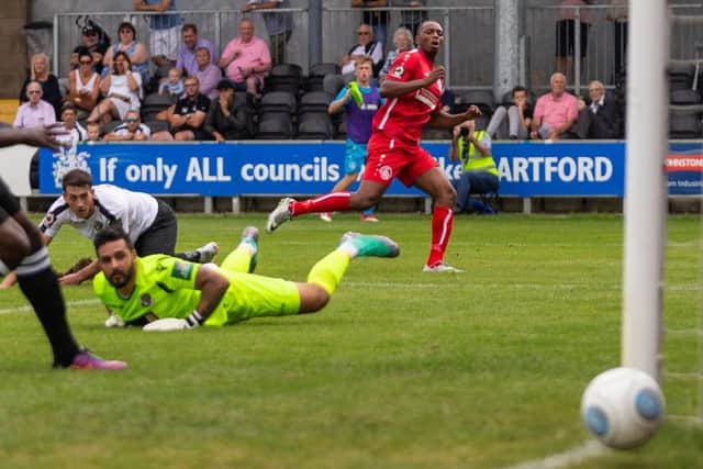 It was another day of near-misses for Hemel Town against Billericay on Saturday. (File picture by Marc Keinch)
