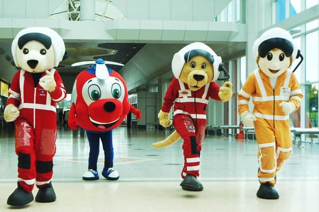 Air Ambulance mascot race