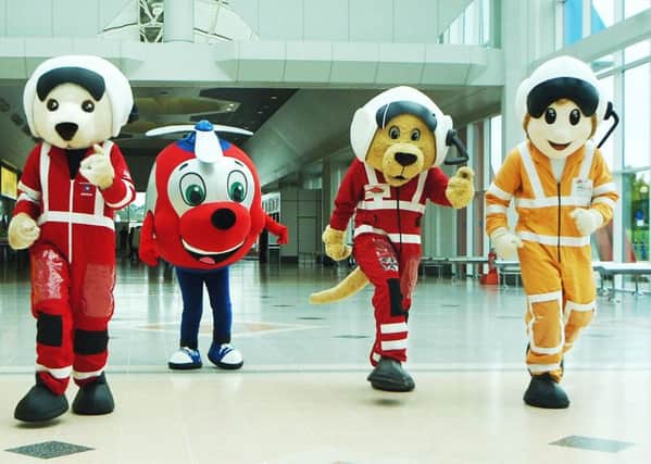 Air Ambulance mascot race