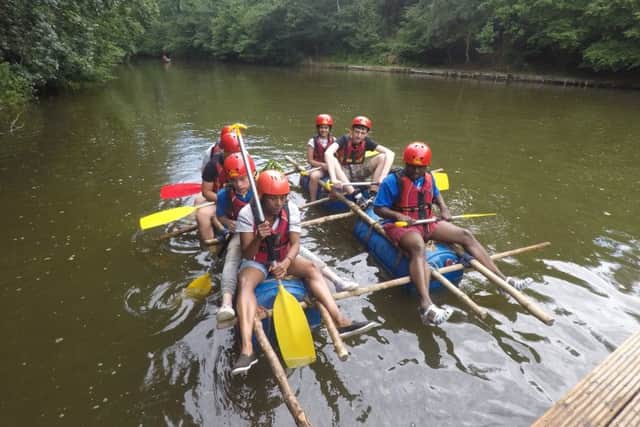 Outdoor activity for NCS volunteers