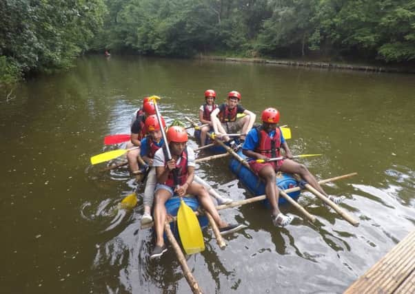 Outdoor activity for NCS volunteers