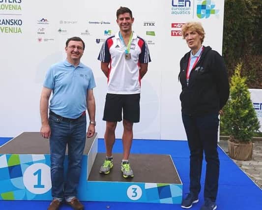 Ex-Berkhamsted SC memberJohn Wood was in Slovenia for European Masters where he won a bronze medal in the 800m freestyle event..