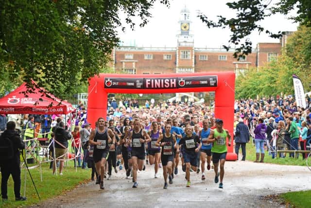 The start of last year's Willow 10k Run