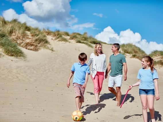 Camber Sands beach is a family favourite.