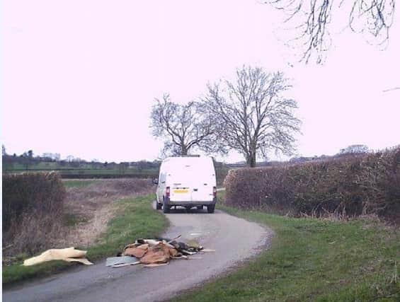 Fly tipping has become a scourge of the countryside
