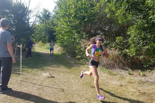 Indira Patel had an excellent first-place finish in the U17s womens race.