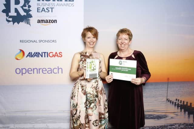 Kate Marston and Jo Steel from Puddingstone Distillery.