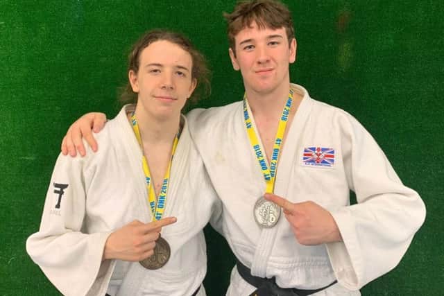 Rush Judo brothers Paddy Lish and Tom Lish, who competed in Holland.