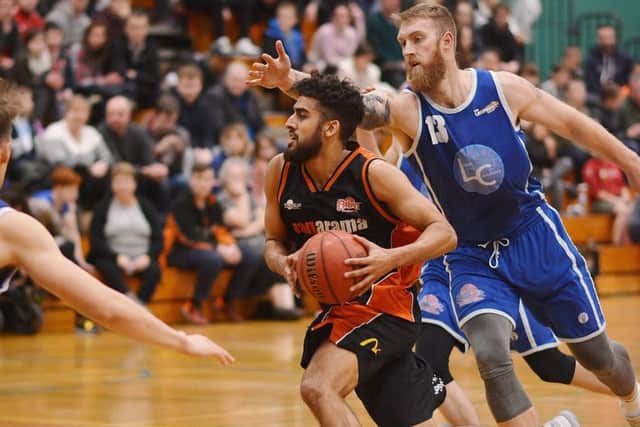 Hemel Storms Blayne Freckleton had a 70-point weekend which earned him National League Division One Player of the Week honours. (Photo: Lin Titmuss).