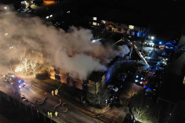 Major fire at Maylands