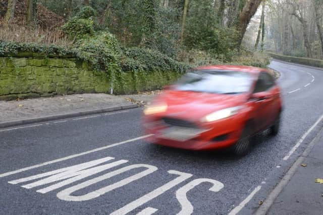Speeding driver