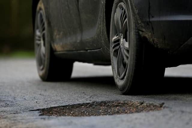 How quickly does Hertfordshire County Council fill in dangerous potholes?