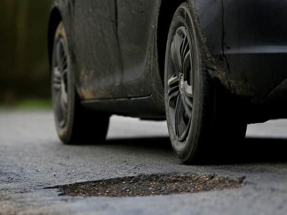 How quickly does Hertfordshire County Council fill in dangerous potholes?