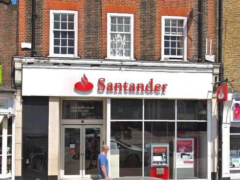 Santander branch in Berkhamsted