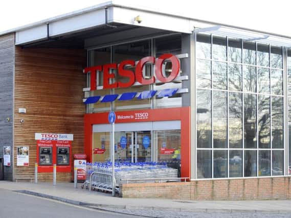 The Tesco supermarket in Quay Street, Fareham. The store is one of hundreds across the country facing uncertainty amid claims Tesco is due to axe 15,000 jobs.