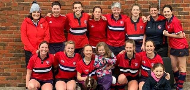 The BHHHC ladies first team had an emphatic 5-2 derby-day win over Tring on Saturday.