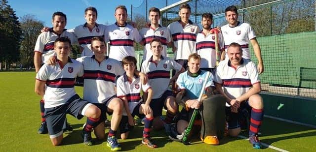 The Berko mens first team, pictured here, battled hard to defeat West Herts 4-3 in their tight derby clash on Saturday.