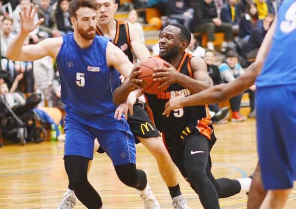 Hemel Storm skipper Bode Adeluloa had an impressive weekend for the club, winning the BBL's Player of the Week award. (PIcture: By Linda Titmuss).