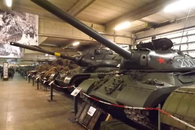A small part of the huge Bastogne Barracks Museum which will play a large part in the Liberation Route Europe 75th anniversary celebrations