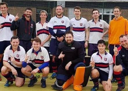 The division-leading Berko mens first team.