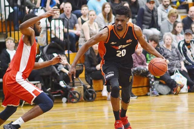 Storms TrayVonn Wright  led all scorers with 38 points in Hemels victory over Reading Rockets on Sunday. (File picture by Lin Titmuss)