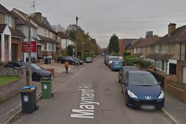 There were three reports of burglary on or near Maynard Road