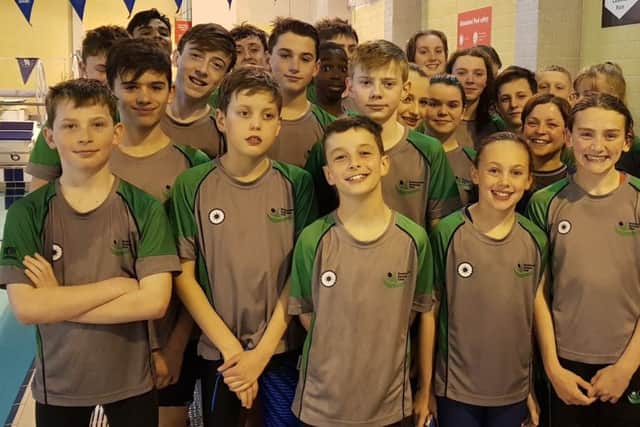 Berkhamsted SC's team at the Herts Major League Division One final at the weekend.