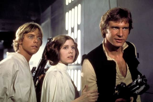 Unlike most popular motion pictures (e.g. The Godfather, The Avengers, Snakes On A Plane_ the Star Wars franchise has also become a religion for some