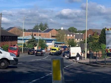 Scene of crash