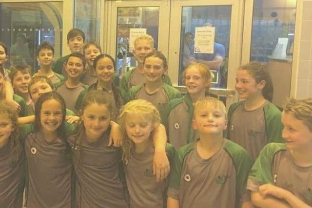 Berkhamsted SC's young squad at the Peanuts League season opener at Stevenage earlier this month.