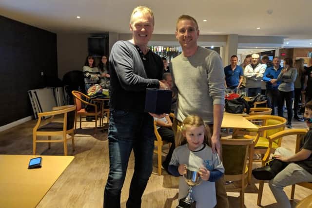Club and England coach Adam Fuller, the 2019 Berkhamsted squash champion