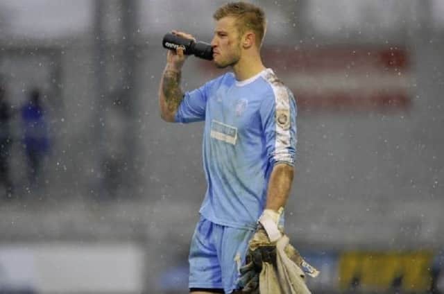 Keeper Laurie Walker, who made more than 170 appearances for Hemel across two spells at the club, has put in a transfer request. (File picture).