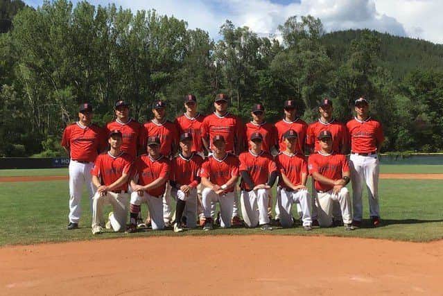 The Hemel Hempstead-based Herts Falcons side during their Federations Cup trip to Bulgaria last week.