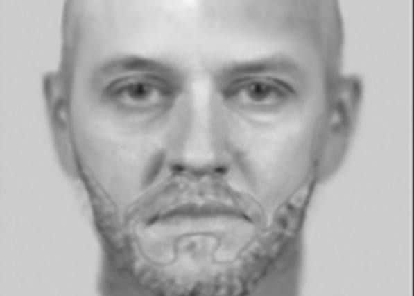 E-fit image of the suspected attacker
